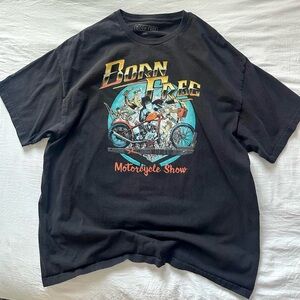 Born Free Motorcycle Show T-shirt